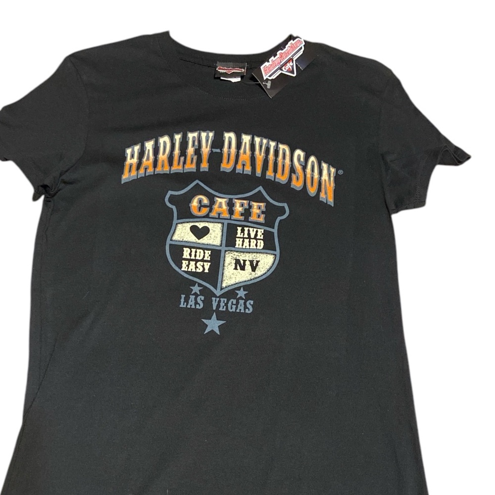 Harley-Davidson Black Short Sleeve Tee​